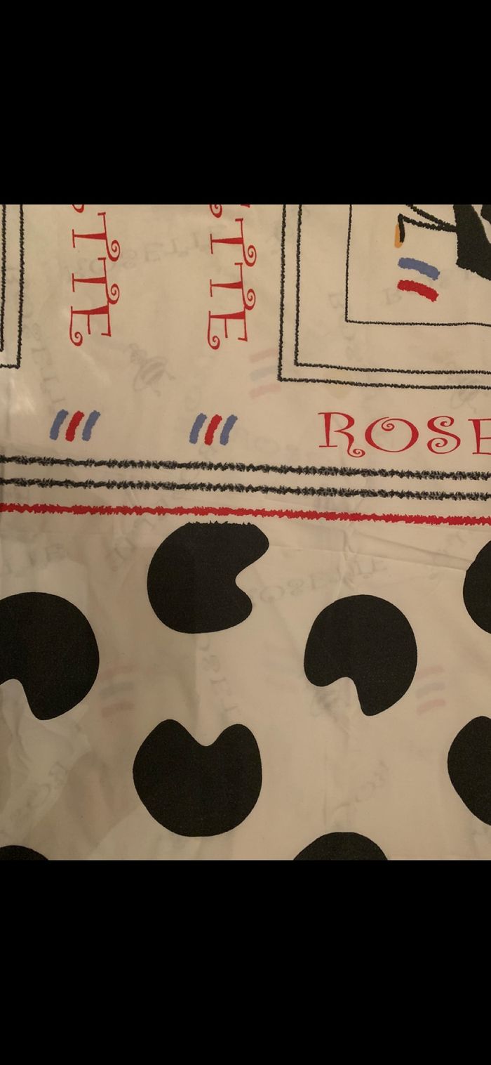 Housse de couette1personne rosette la vache sans taie d’oreiller - photo numéro 4