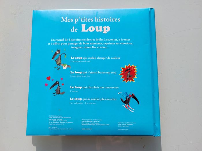 Mes P'tites Histoires de Loup : 4 histoires, couverture mousse (46) - photo numéro 13