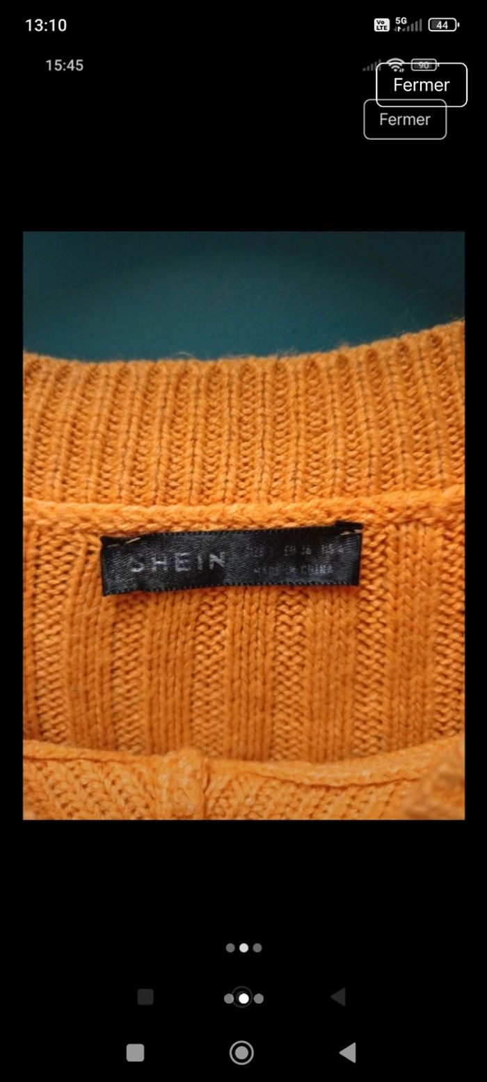 Pull col v - photo numéro 2