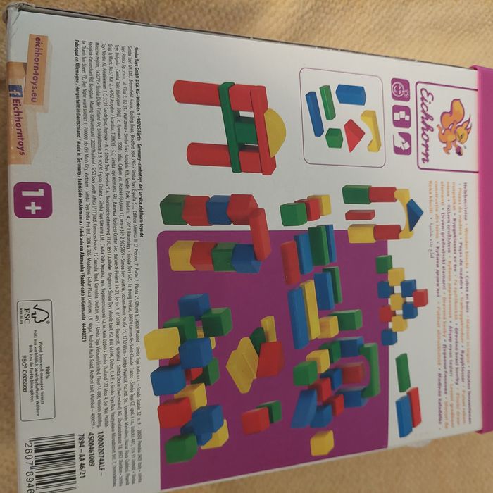 Cubes en bois - Eichhorn 85 pieces - photo numéro 3