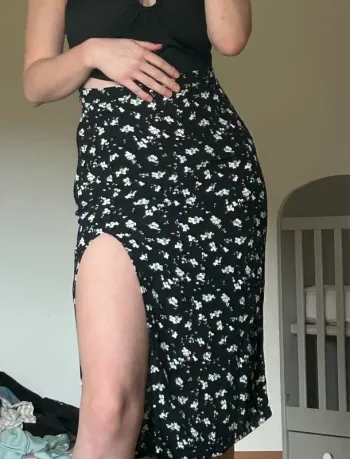Jupe avec fente
