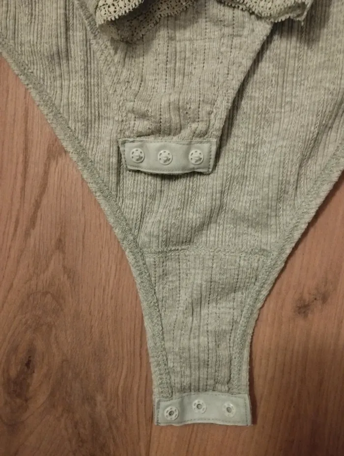 Body manches longues gris Promod S - photo numéro 5
