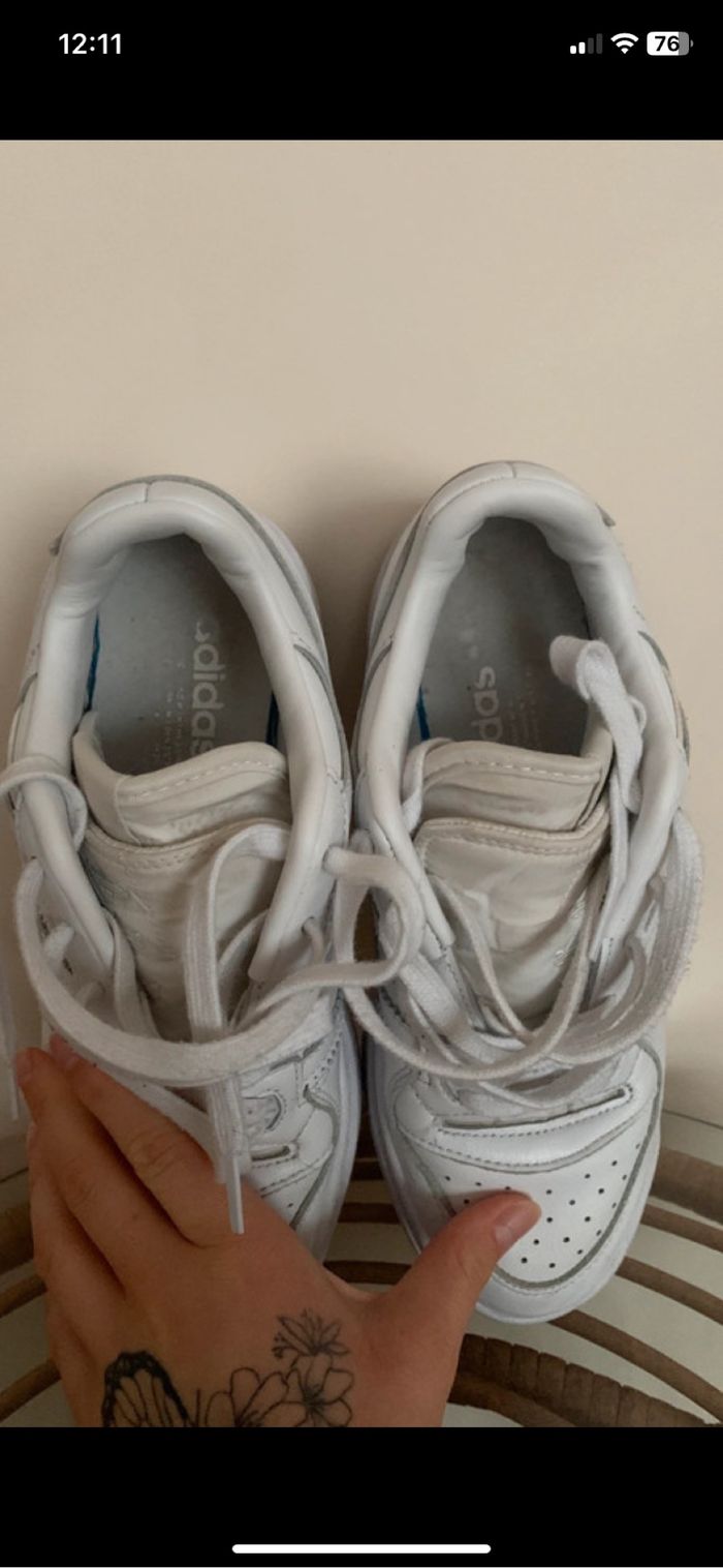 Basket Forum XLG blanche Adidas - photo numéro 6