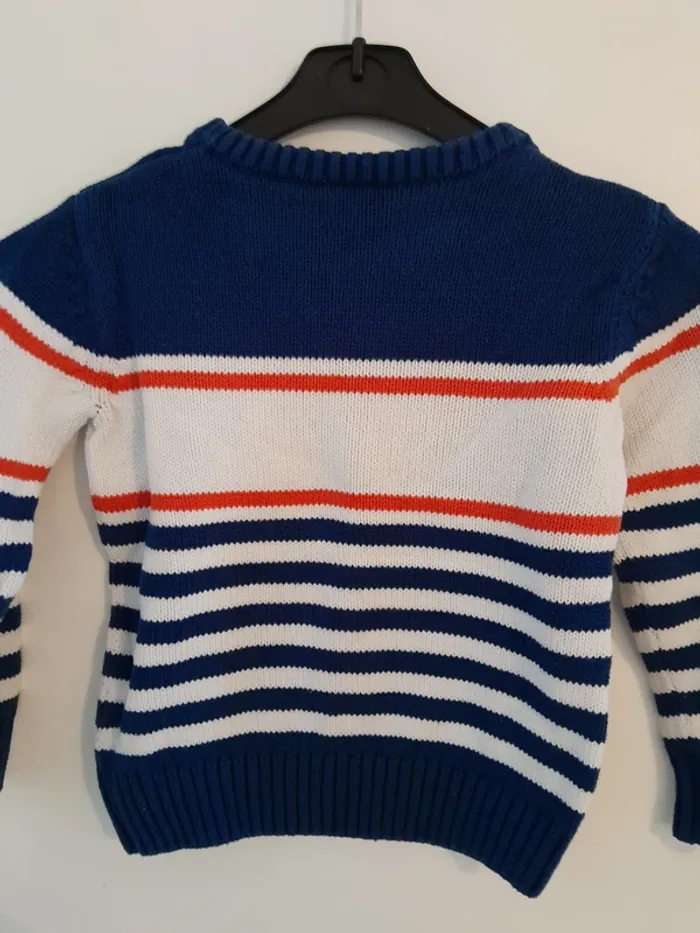Pull à rayures, Marque Tape à l'oeil, Taille4ans - 104cm manches longues - photo numéro 6