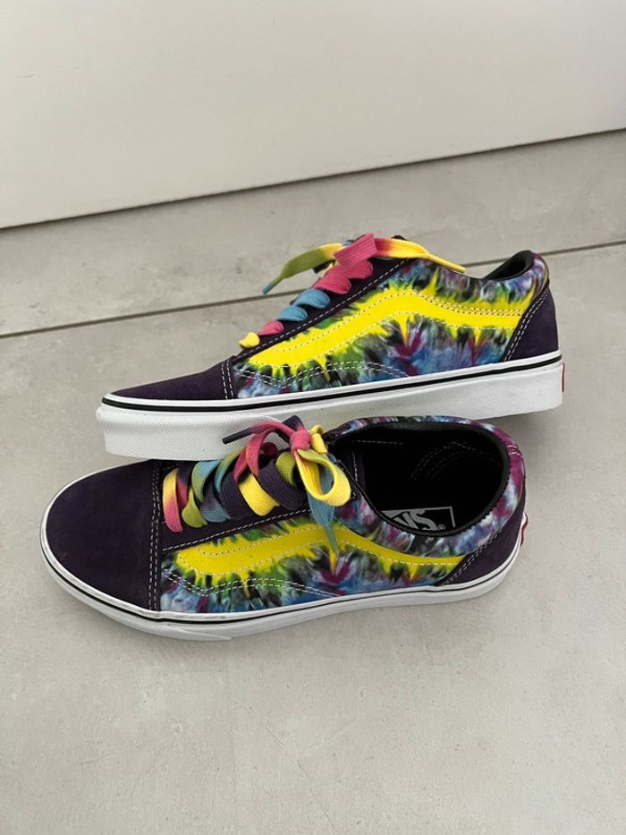 Vans Old Sokol Tie dye pointure 38 - photo numéro 6