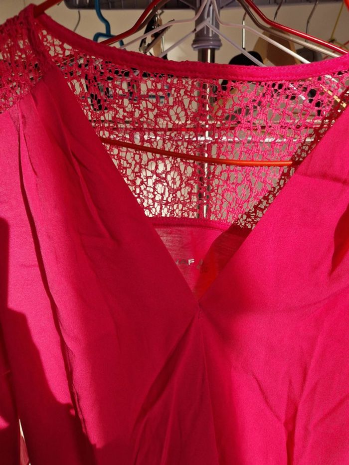 Haut fushia Nafnaf XS - photo numéro 3
