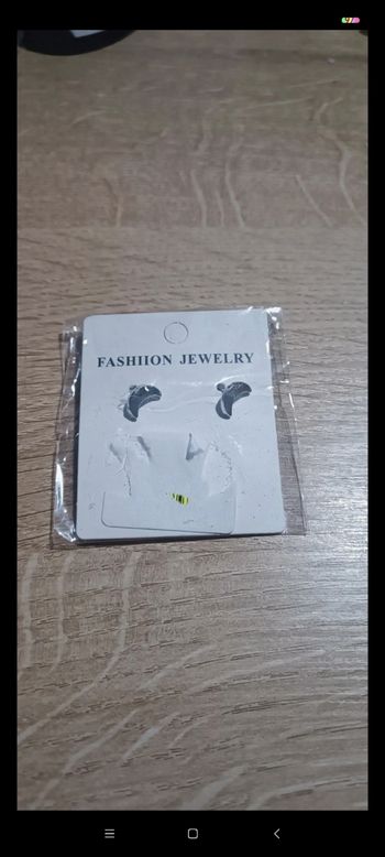 Boucle d'oreille lune