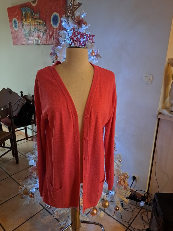 Gilet rose - photo numéro 3