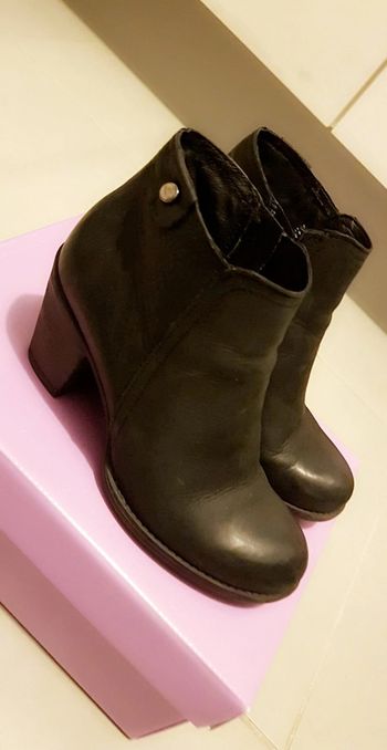 Bottines en cuir pointure 36