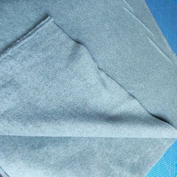 100cmx150cm tissu polaire tissée en France menthe