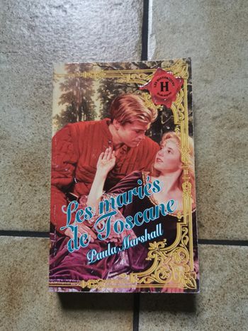 Les Mariés de Toscane, Paula Marshall, livre de poche Harlequin