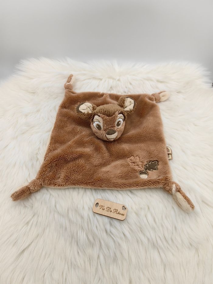 Doudou plat Bambi Marron Achat occasion Doudous Disney Marron