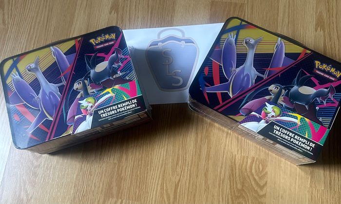 Lot de 2 Valisettes Pokémon, 2025 - Coffre aux trésors Méga-Évolution en français - photo numéro 2