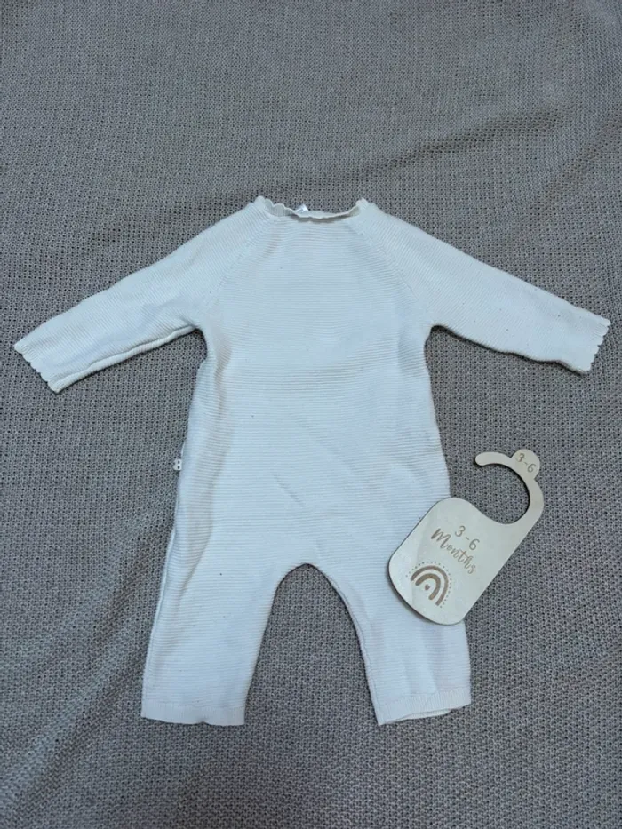 Pyjama/combi côtelé - photo numéro 4