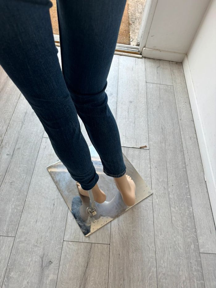 Jeans slim bleu brut neuf Zara - photo numéro 8