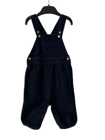 Salopette confortable en jean souple - Petit Bateau 12 mois (74cm)