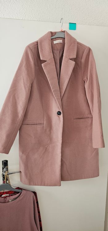 Manteau doublé  bois de rose Camaïeu 44