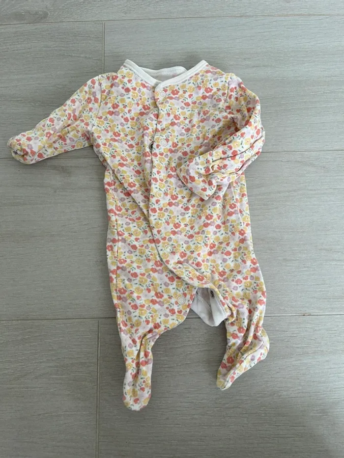 Lot pyjama avec moufles intégrées