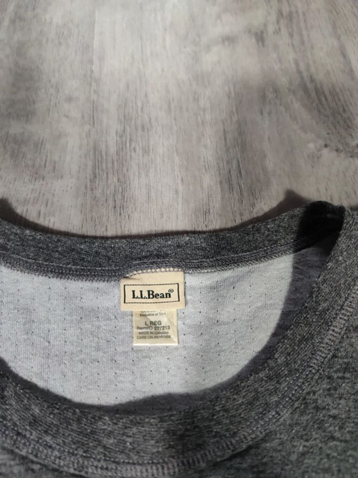 Pull Crewneck / Col Rond L.L.Bean Gris Taille L Homme - photo numéro 3