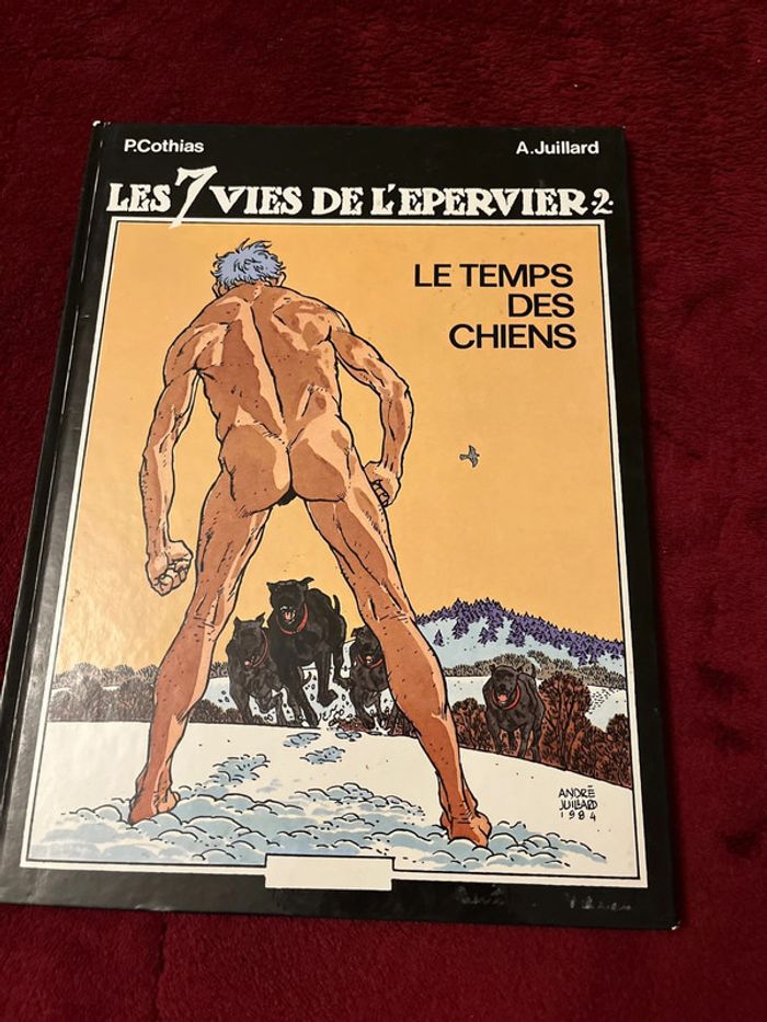 Bande dessinée Les 7 vies de l épervier 2 Le temps des chiens