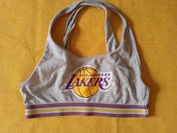 Brassière de sport femme Los Angeles Lakers taille S 