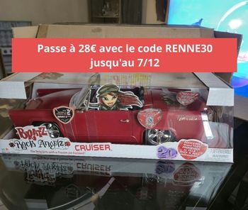 Voiture bratz rock angelz cruiser rouge