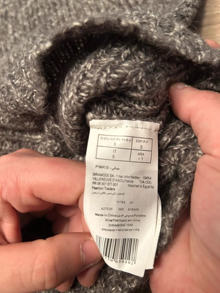 Pull sans manches femme col V hiver - photo numéro 5