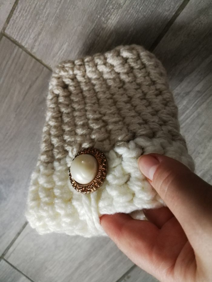 Pochette à lunettes ou mini-agenda en acrylique  doux - photo numéro 5