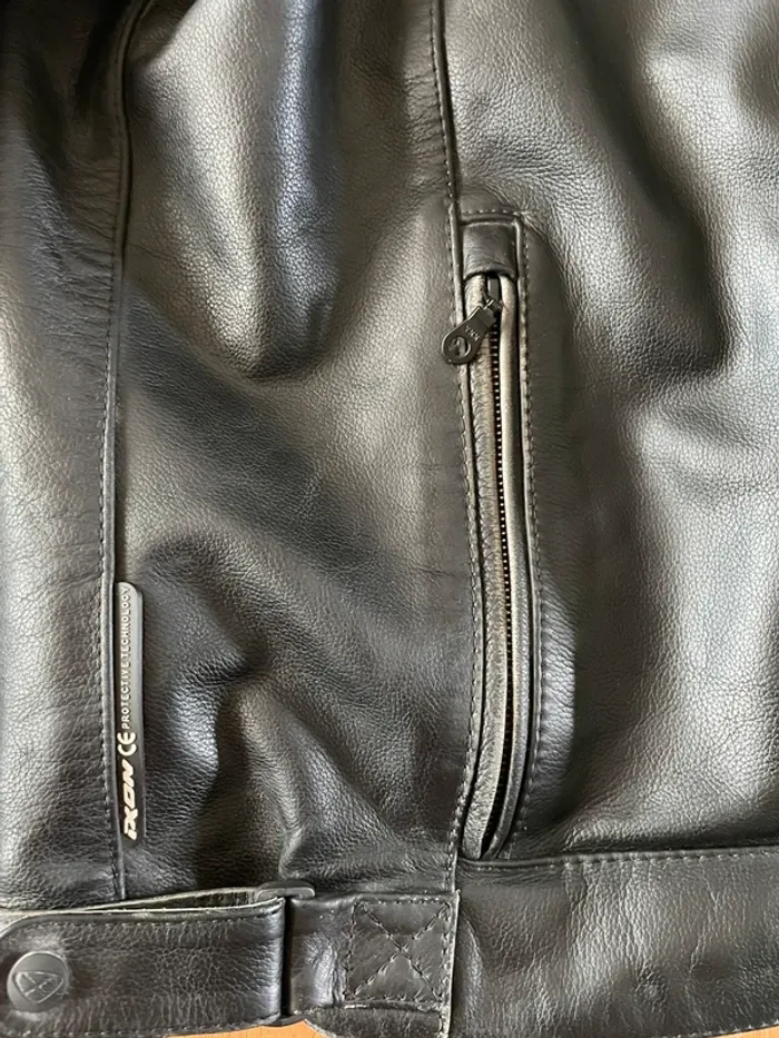 Blouson cuir moto - photo numéro 5