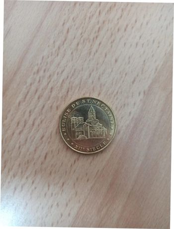Médaille souvenir église de saint nectaire