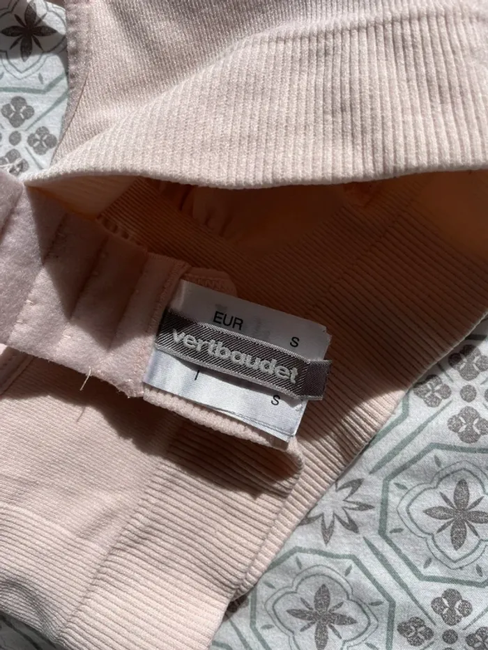 Soutien gorge grossesse et allaitement rose pale - photo numéro 2