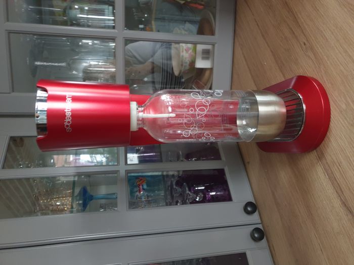 sodastream rouge métallisé neuve - photo numéro 6
