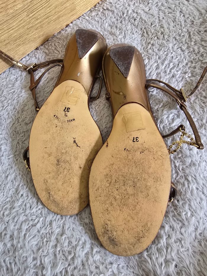 Sandales 🍒vintage 2000 San marina🍒 pointure 37 non négociable - photo numéro 9