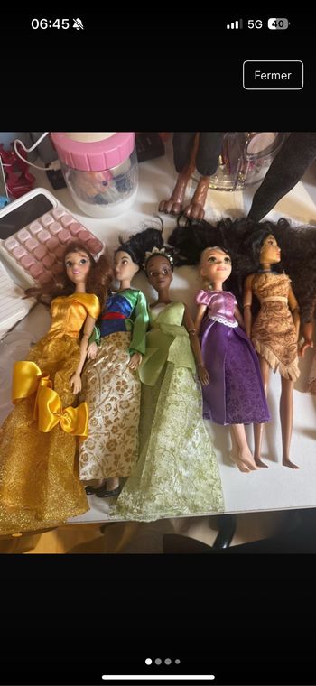 Lot de 11 Barbie Disney
