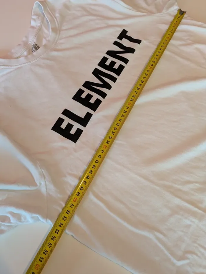 T-shirt Element blanc – Taille XL - photo numéro 9