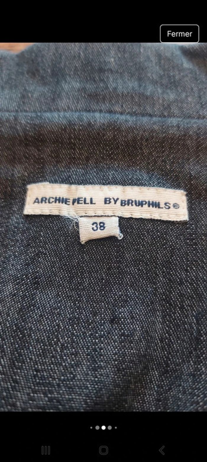 Veste Jean Archie Pell by Bruphils t 38 - photo numéro 9