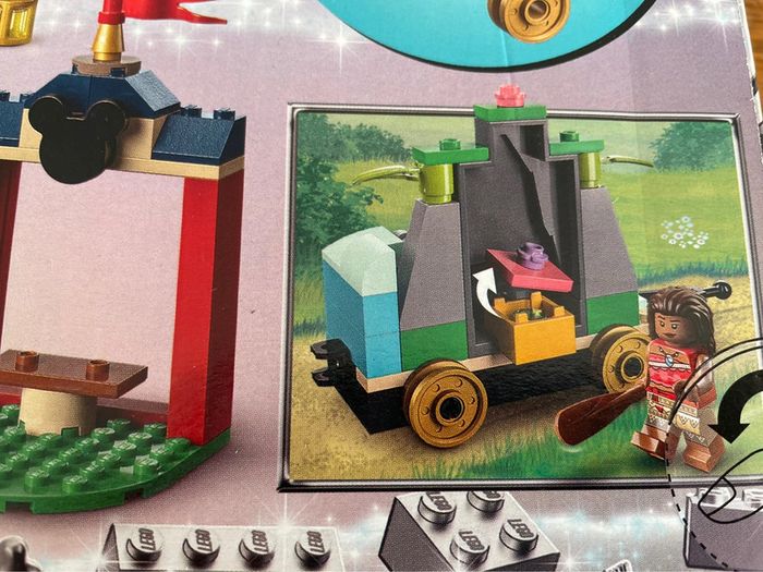 Boîte lego le train en fête Disney 43212 Neuve - photo numéro 13