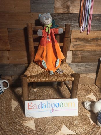 Doudou chat mots d'enfants tbe