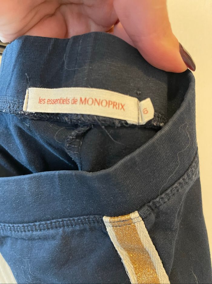 Legging Monoprix 6 ans trou recousu fesse - photo numéro 4