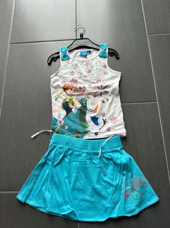 Ensemble fille 5 ans Disney la reine des neiges