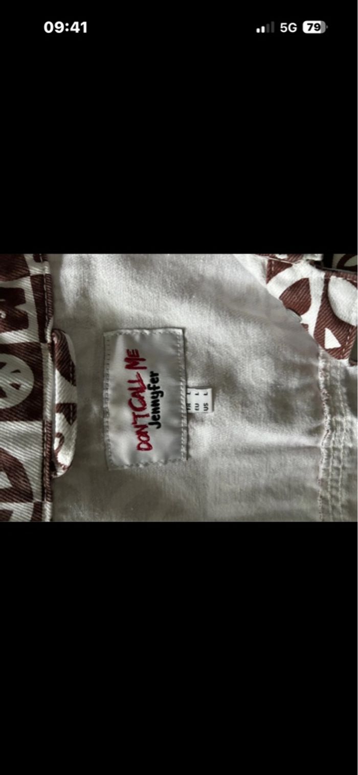 Veste en jean sans manche - photo numéro 3