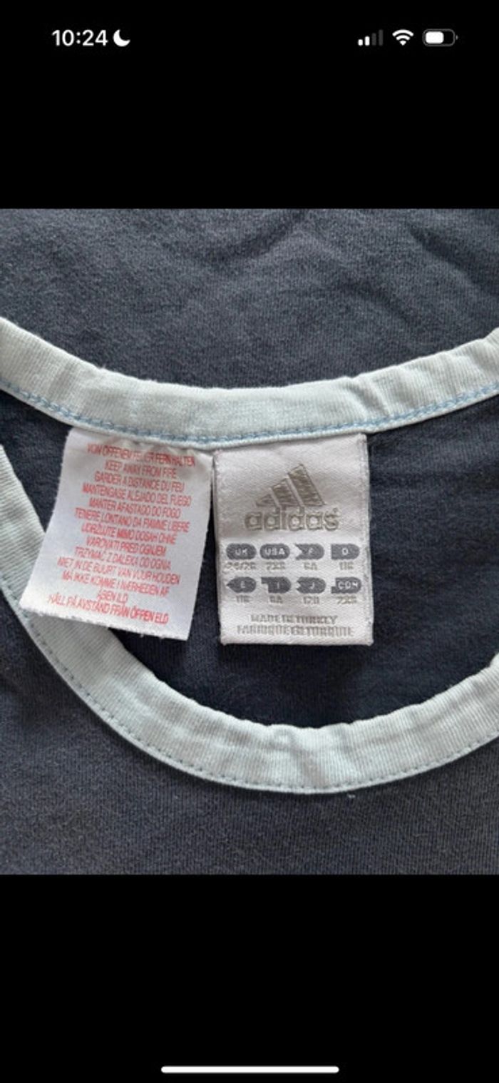 T-shirt Vintage Adidas Pour Enfants - photo numéro 6