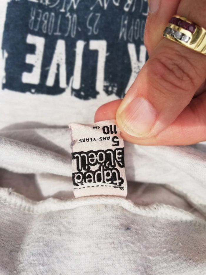 Sous pull manches longues 5 ans - photo numéro 2