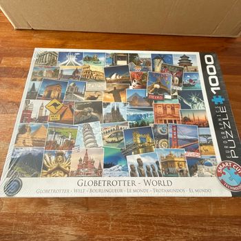Puzzle 1000 pièces globetrotters world