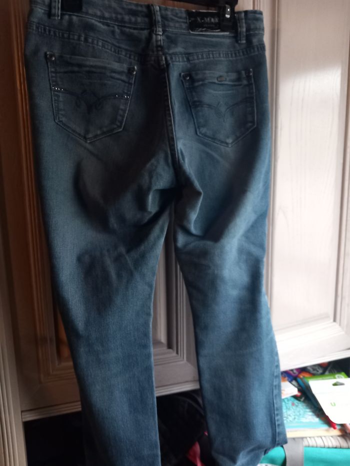 Pantacourt en jeans T38 X max - photo numéro 4