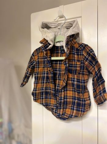 Surchemise à carreaux