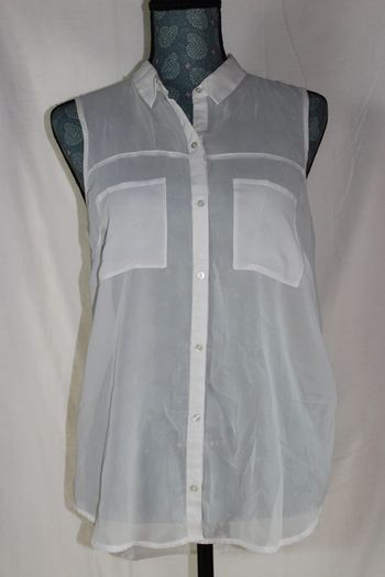Jolie chemise blanche Pimkie