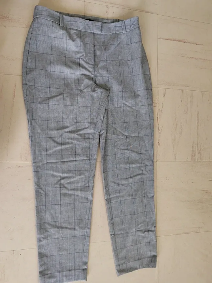 Pantalon à carreaux