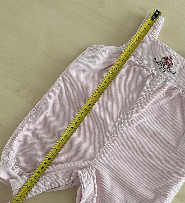 Salopette rose fille h&m naissance 50 cm - photo numéro 4