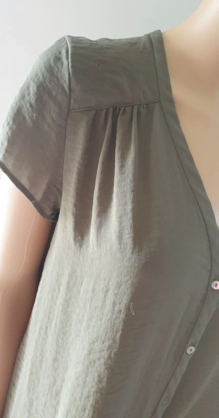 💜 Chemisier taille XS 34 H&M #emyfleury_34emme - photo numéro 2
